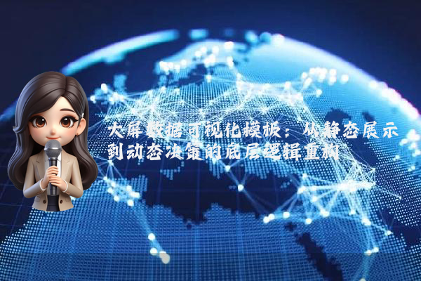 大屏数据可视化模板：从静态展示到动态决策的底层逻辑重构